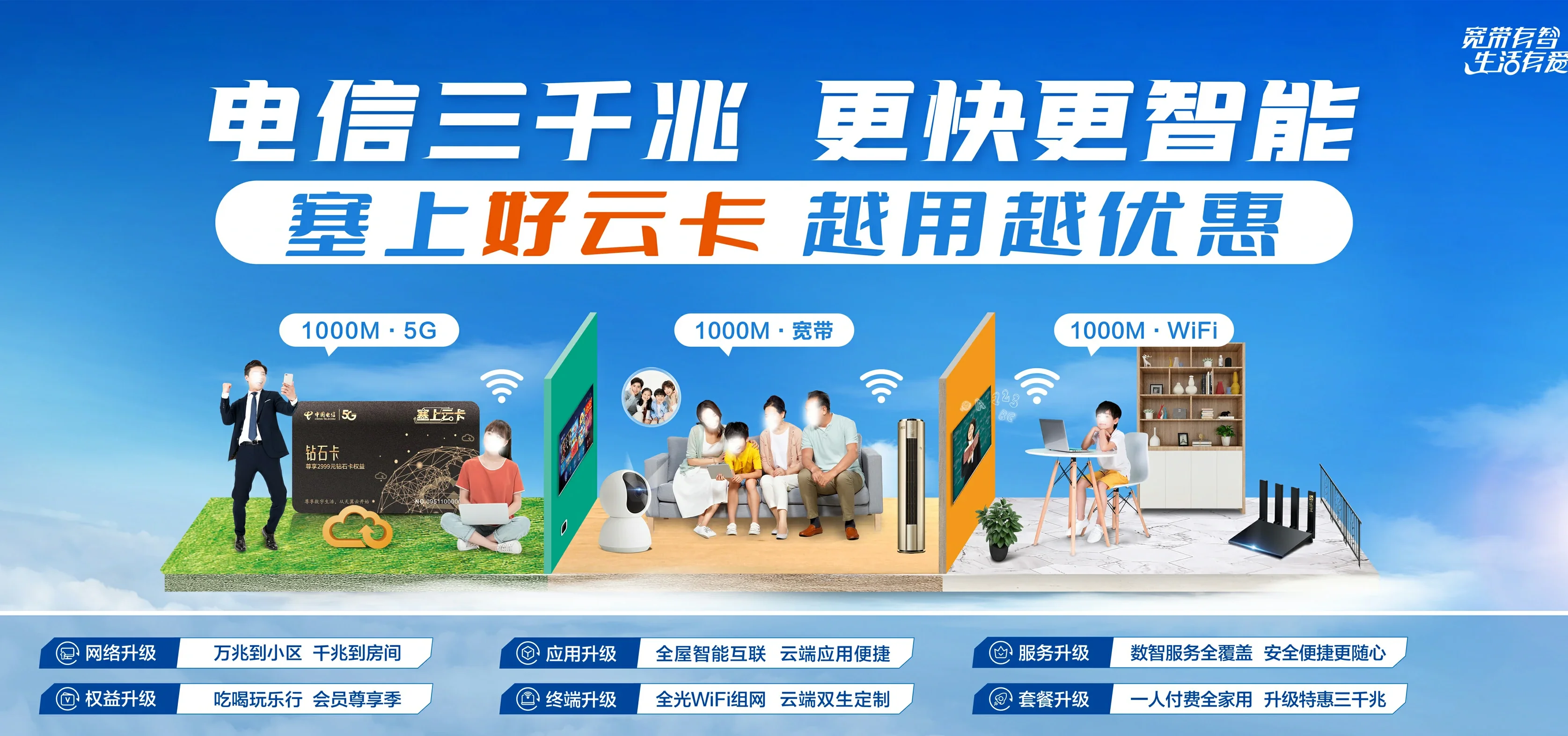 中国电信 薛城区电信宽带 宽带套餐